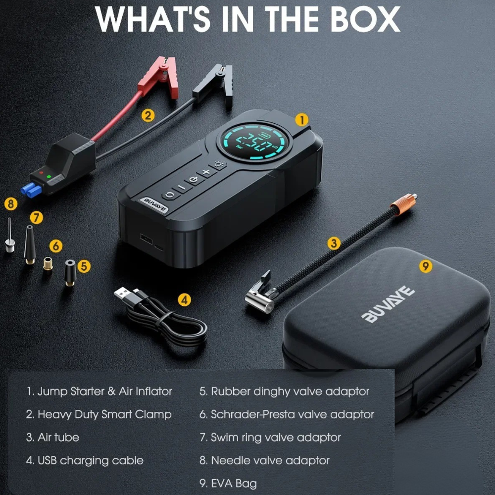 Car Jump Starter With 150PSI Air Compressor™