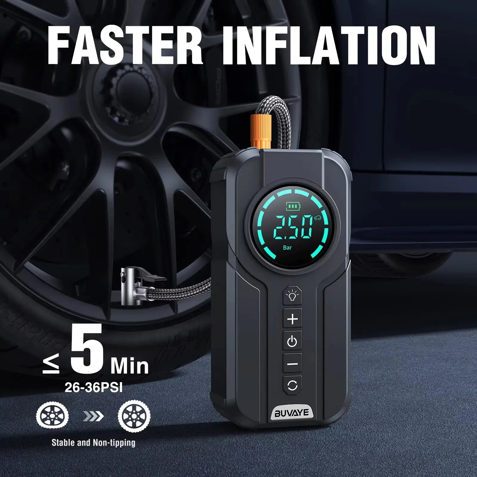 Car Jump Starter With 150PSI Air Compressor™
