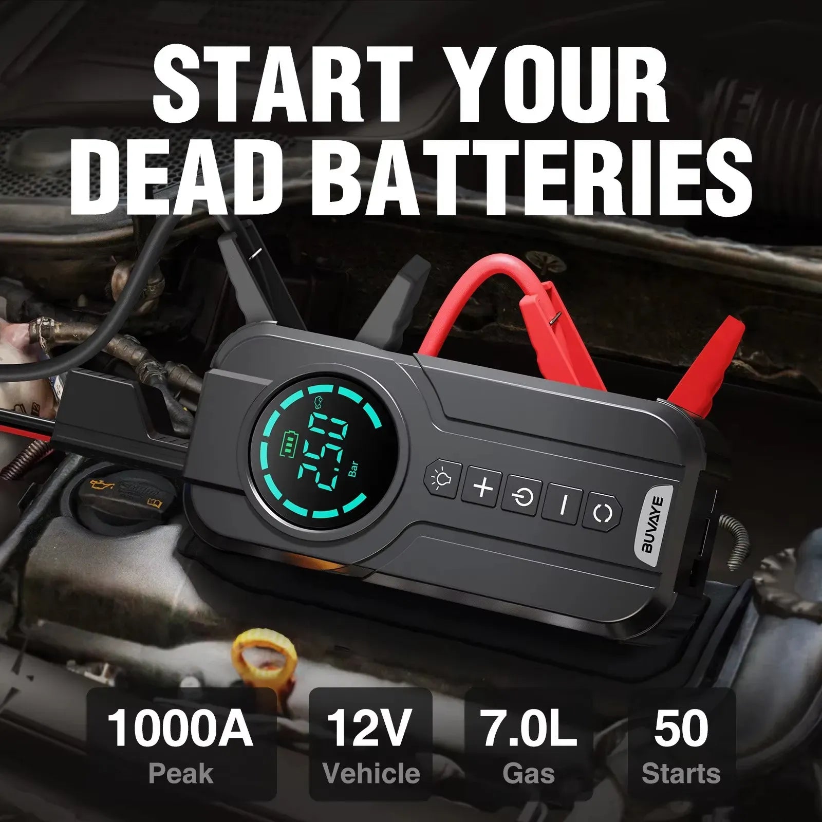 Car Jump Starter With 150PSI Air Compressor™